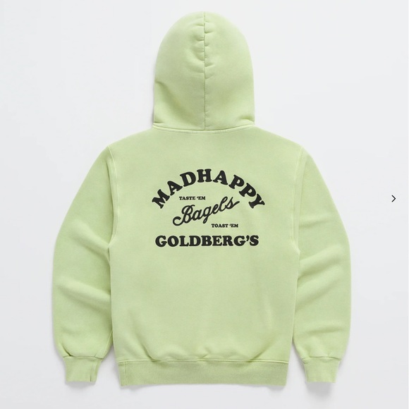 Madhappy Tops - Madhappy Green Hoodie Size XL Never worn